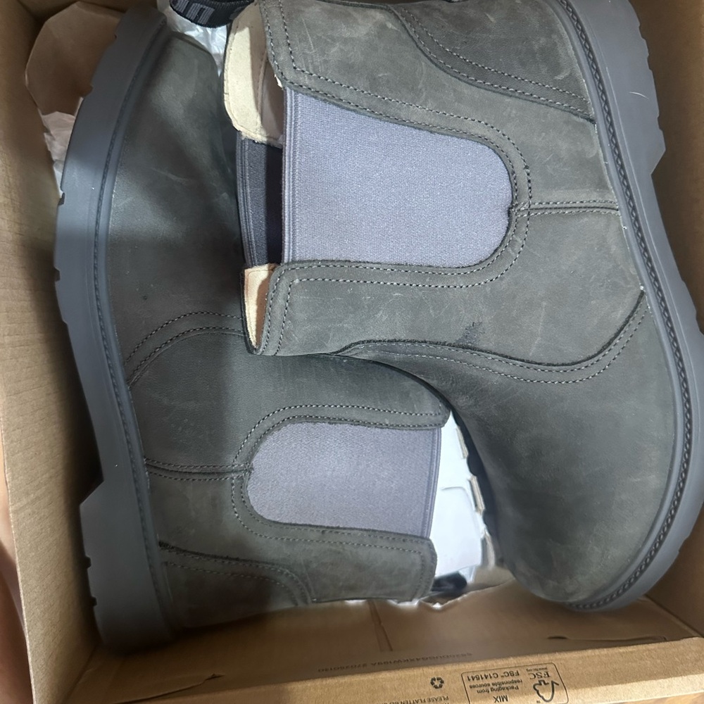 UGG Men's Dark Gray Chelsea Boots